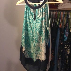 New York and Company kerchief blouse